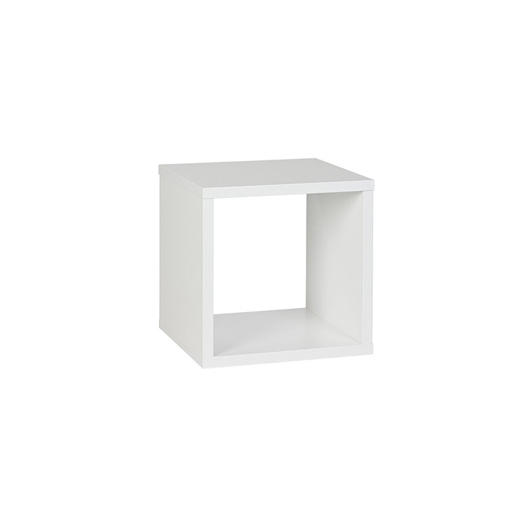 Robust modular cube storage system with unique interlocking design